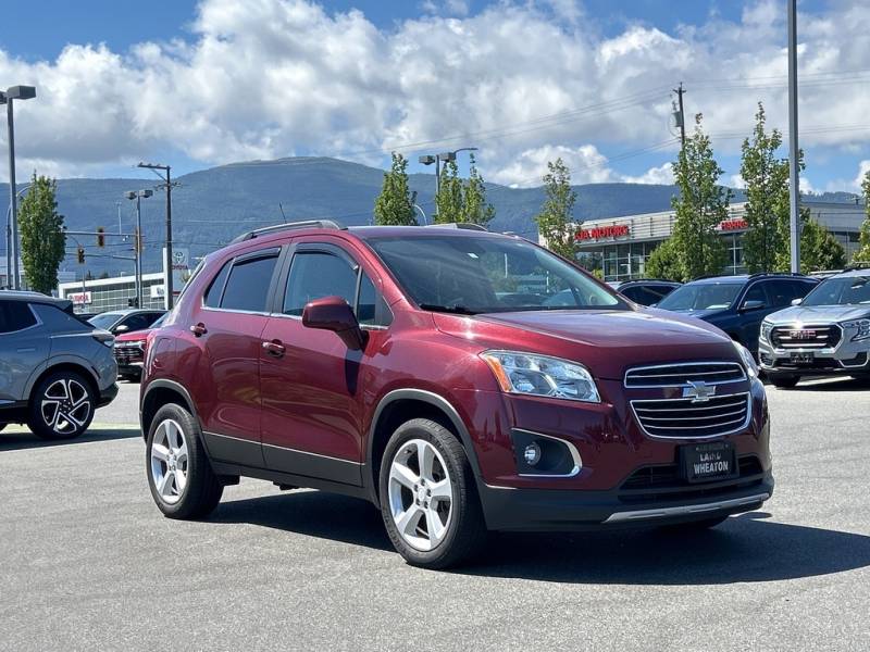 2016 Chevrolet Trax Turbocharged Gas 4-Cyl 1.4L/83