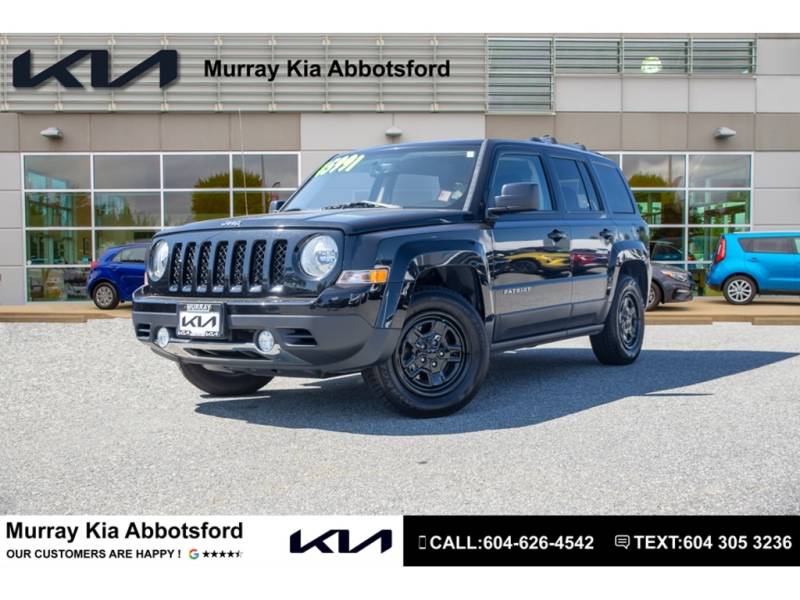 2016 Jeep Patriot 2wd! Automatic! AC! Gotham Wheels! Bluetooth!