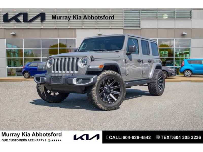 2020 Jeep Wrangler Sahara Unlimited! Wheel Pack! Leather! Nav!