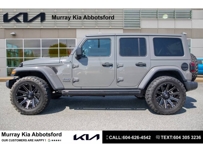 2020 Jeep Wrangler Sahara Unlimited! Wheel Pack! Leather! Nav!