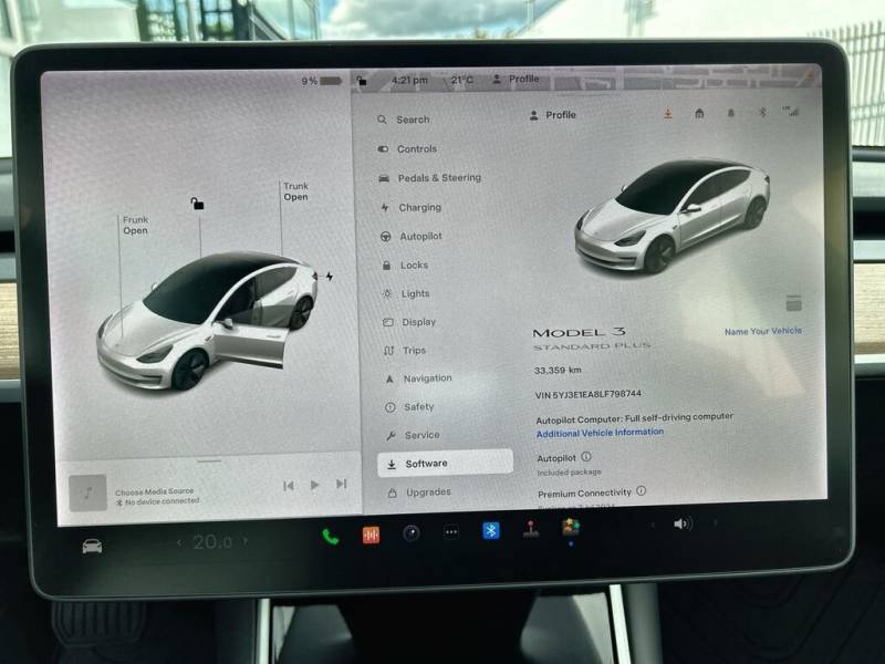 2020 Tesla Model 3 Standard Range Plus STANDARD RANGE PLUS , RWD / ST