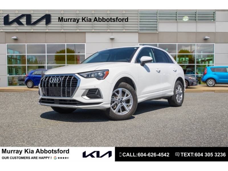 2021 Audi Q3 Progressiv 40 TFSI quattro AWD! Nav! Leather!