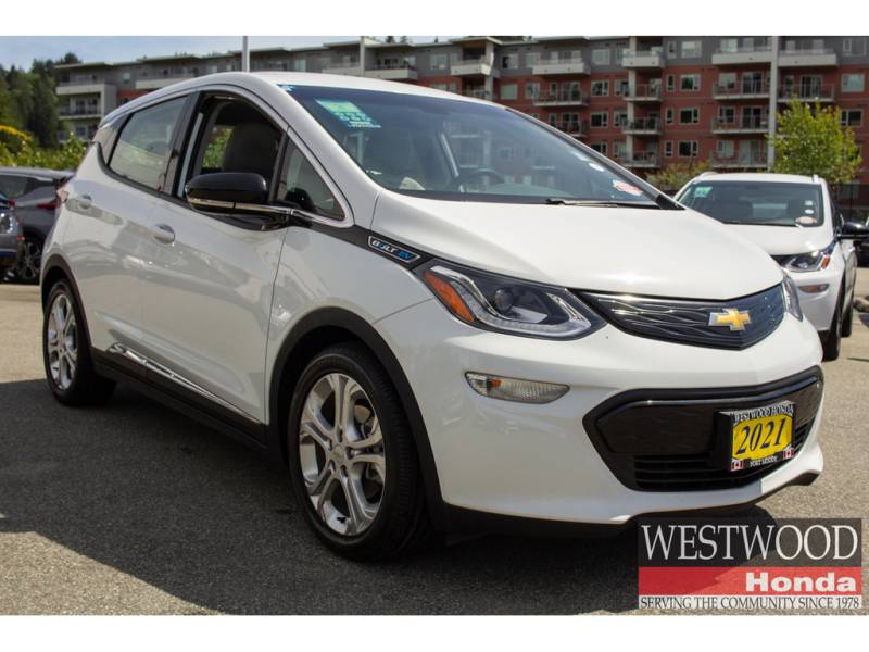 2021 Chevrolet Bolt EV LT Battery warranty until 2032 $2000 PST rebate