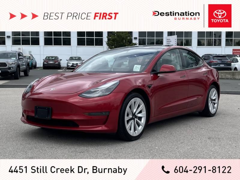 2021 Tesla Model 3 Standard Range Plus, Low Kms, Loaded, only 5% tax