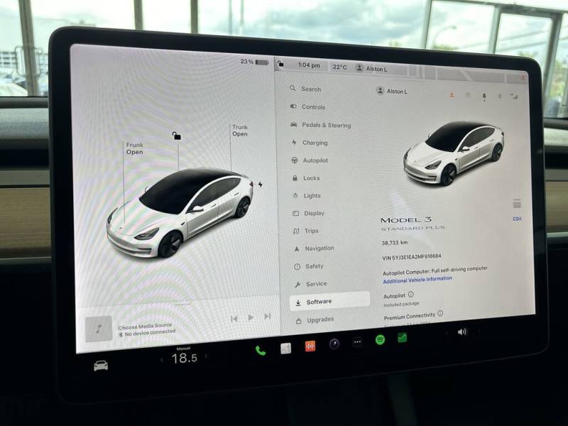 2021 Tesla Model 3 Standard Range Plus-438KM Range | Ultrasonic Senso